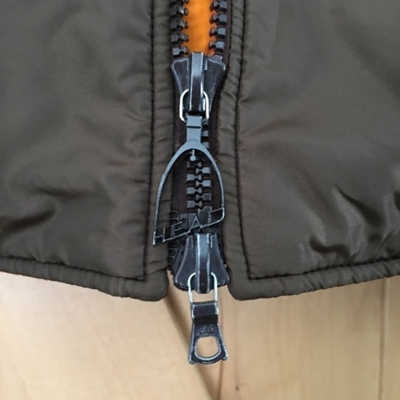 AHEAD USA Retro Colorblock Puffer Jacket Size Medium - Picture 3 of 7